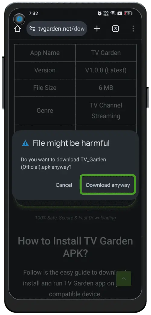Download Streamora app