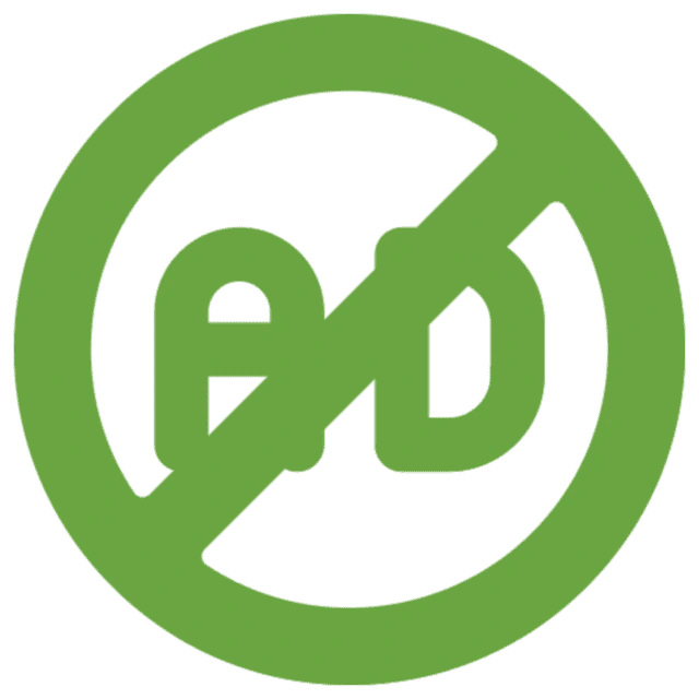 No ads